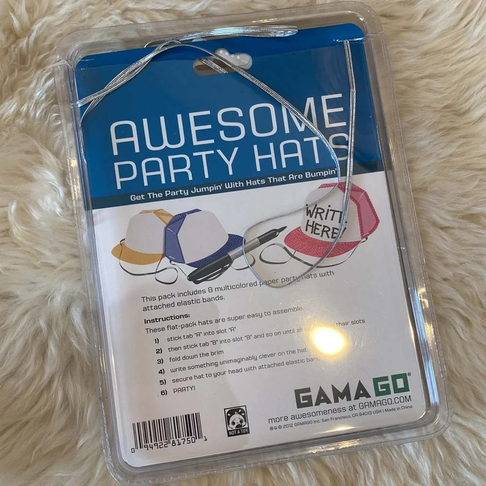 GAMA GO Awesome Trucker Party Hats (6)